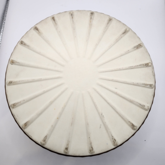 Vintage Glazed Brown Soufflé Baking Dish - Picture 3 of 5